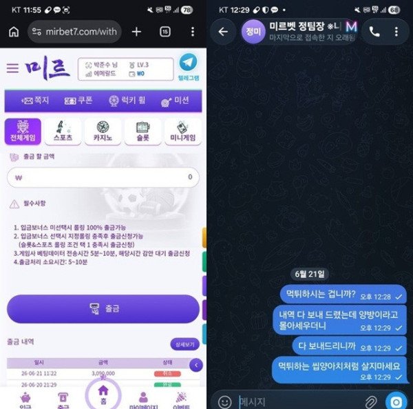 먹튀증거