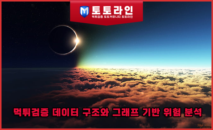 먹튀검증 데이터 구조와 그래프 기반 위험 분석