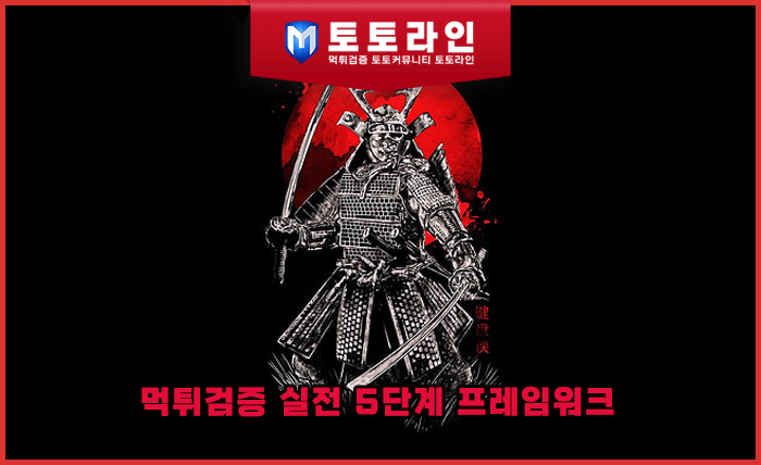 먹튀검증 실전 5단계 프레임워크